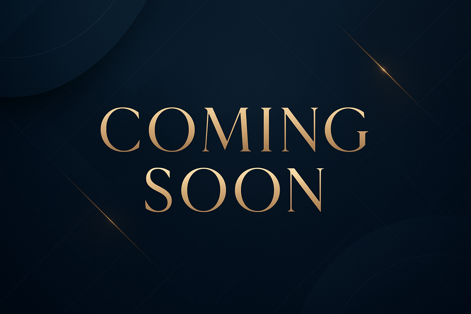 Coming soon 